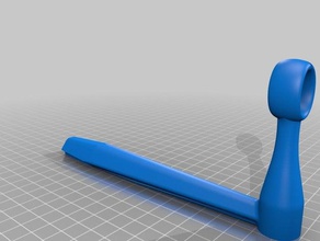 longer alternate filament guide universal stand-alone spool holder 3d printer accessories 3d print model - Mito3D