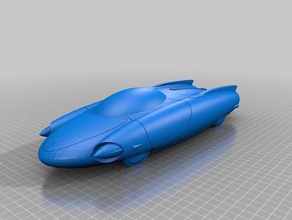fallout 4 chryslus rocket 69 automotive bethesda 76 Sport Auto 3d print model - Mito3D