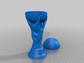 world cup container sport & outdoors 3d print model - Mito3D