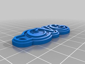 cvg programa de mano llaveros personalizado 3d print model - Mito3D