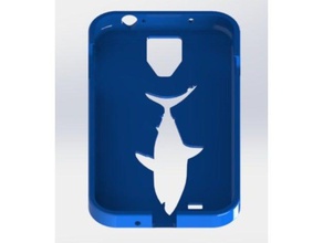 galaxy s4 köpekbalığı cep telefonu samsung 3d print model - Mito3D