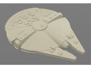 yt-1300 light freighter center cockpit configuration magnet toy & game accessories star wars yt 1300 3d print model - Mito3D