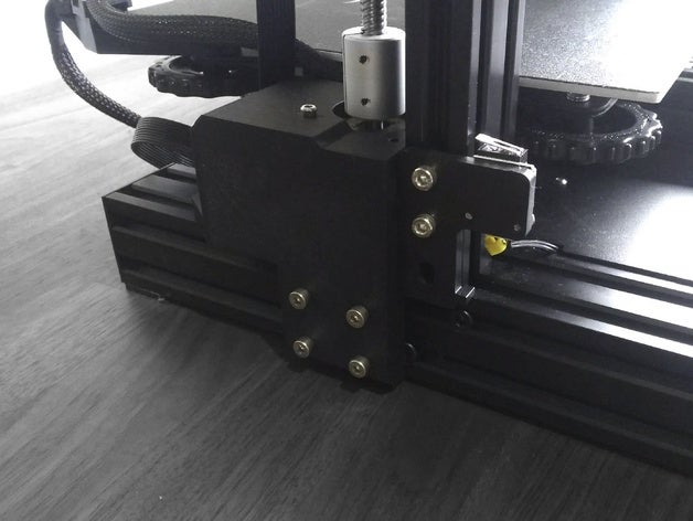 ender 3 eixo z de montagem deslizante amortecedores Impressora 3d peças ender-3 ender3 upgrades 3D print model - Mito3D