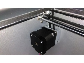 bibo2 toque eje del amortiguador de montaje Impresora 3d las piezas bibo 3d print model - Mito3D