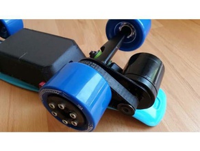 concentrador de adaptadores abec mbs ruedas r c vehículos esk8 adaptador longboard 3d print model - Mito3D