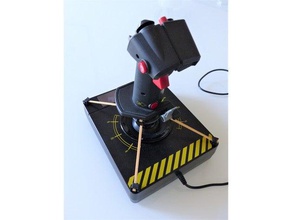 saitek x55 x56 stick enhancement rubber bands version toy & game accessories x-55 x-56 3d print model - Mito3D