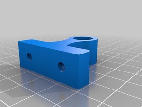 10mm pipe holder 40 degree connector household 3d print model - Mito3D