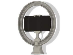la lumière rig téléphone de serrage mobile caméra led maquillage photographie l'anneau smartphone 3d print model - Mito3D