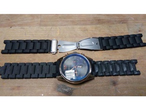 saat kordonu - watch band gadget orologio cavo di alimentazione guarda 3d print model - Mito3D