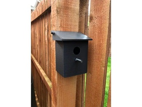 raspberry pi pássaro caixa exterior e jardim birdbox a casa 3d print model - Mito3D