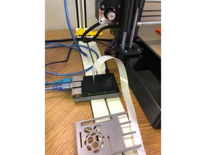 raspberry pi model 3 b+ üst poe iğne basitleştirilmiş elektronik durumda diş macunu 3d print model - Mito3D