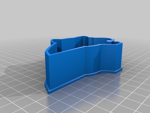kvcc cougar cookie cutter 3D print model - Mito3D