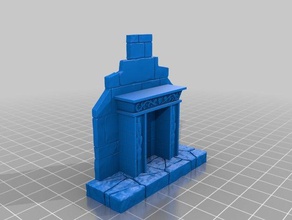la chimenea playsets no molestar mazmorra del terreno frostgrave heroquest en miniatura mordheim warhammer quest 3d print model - Mito3D