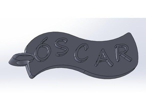llavero scar accessories 3d print model - Mito3D