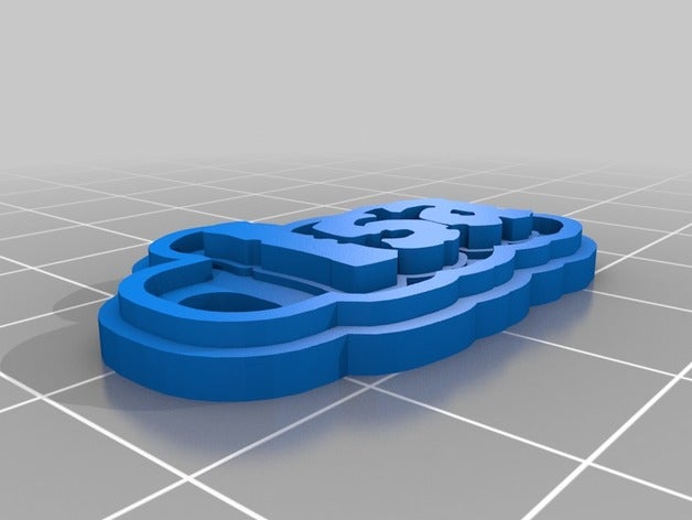 flex isa llaveros personalizado 3D print model - Mito3D