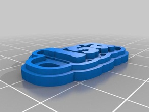 flex isa chaveiros personalizado 3d print model - Mito3D