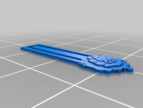 world warcraft alliance bookmark household supplies 3d print model - Mito3D