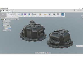 starcraft dépôt de ravitaillement jouets & jeux depot home 3d print model - Mito3D