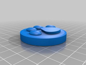paw print 3d printing 3d print model - Mito3D