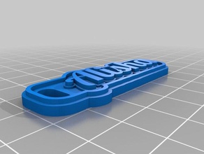 key2 i portachiavi su misura 3d print model - Mito3D