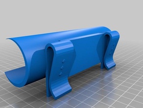 doppia lama di spada fondina hobby 3d print model - Mito3D