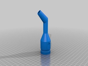 dyson Mikro-Vakuum-Adapter diy Reinigung adapter Vakuum 3d print model - Mito3D