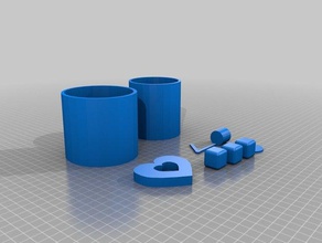 sihirli borular 3d baskı 3d print model - Mito3D