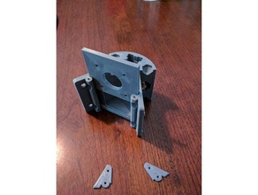 kossel 2020 frame detachable motors 3d printer parts reprap 3d print model - Mito3D