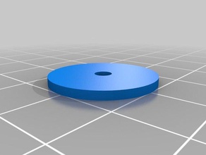 m3 rondella piatta da 20mm od parti su misura 3d print model - Mito3D