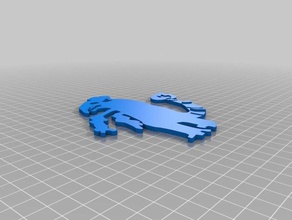 merde charmeleon 2d art pokemon 3d print model - Mito3D