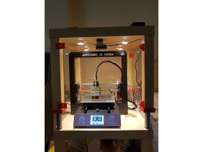 anycubic i3 mega enclosure w ikea lack table 3d printing 3d print model - Mito3D