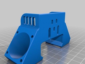 jennyprint extrusão duto do ventilador Impressora 3d de peças jennyprinter 3d print model - Mito3D