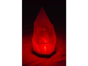Kristall Hochzeit Geschenk-box Skulpturen Kunst box crystal glow glühen dunkel Licht vorhanden statue 3d print model - Mito3D