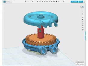 universal duplex fluid pump air motor diy model water 3d print model - Mito3D