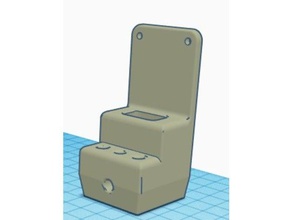 caliper holder select mini rail tool holders & boxes monoprice 3d print model - Mito3D