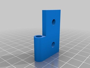 lift off simple hinge parts customized 3d print model - Mito3D