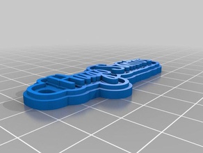 hugo santos just another hand keychains customized 3d print model - Mito3D