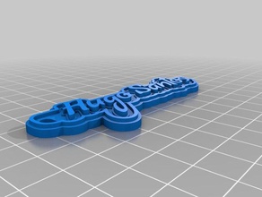 hugo santos condimento llaveros personalizado 3d print model - Mito3D