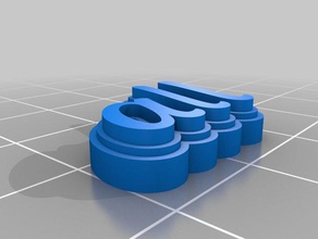 tous les courgettes de porte-clés personnalisé 3d print model - Mito3D