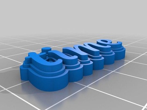 mal zucchini Schlüsselanhänger kundengebundene 3d print model - Mito3D