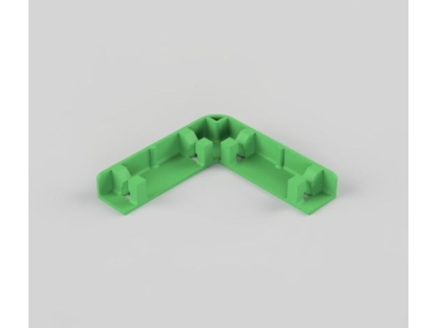 rabbit cage corner clip replacement parts clamp 3D print model - Mito3D