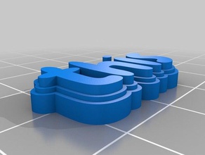 masticable llaveros personalizado 3d print model - Mito3D
