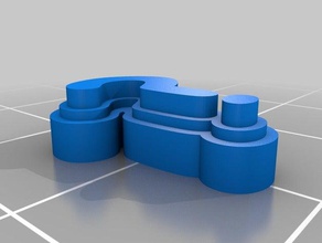 gommoso i portachiavi su misura 3d print model - Mito3D