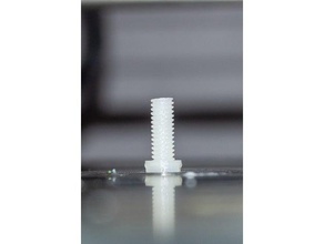 m4 x 10 mm screw parts screws 3d print model - Mito3D