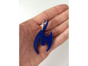 tu delft flame signs & logos tudelft 3d print model - Mito3D