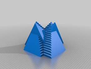 piramide sculture 3d print model - Mito3D