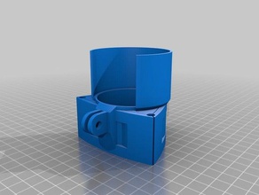 rotary temáticos medidor de suporte da gopro estilo montagem rx7 3d print model - Mito3D