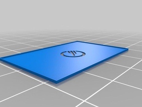 dell coperchio del computer arredamento 3d print model - Mito3D