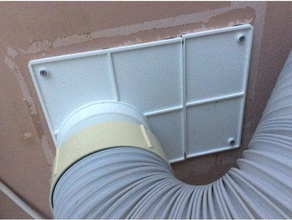 air conditioning vent cover decor 3d print model - Mito3D