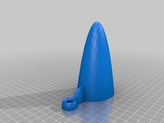 força rc f-18 fpv nariz r c veículos 3D print model - Mito3D